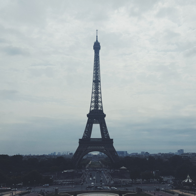 The Eiffel tower