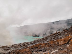 Climbing the Ijen Crater